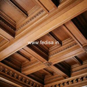 Wooden Ceiling Design Forsling Dizain No-8315
