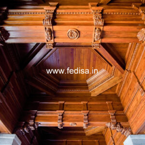 Wooden Ceiling Design Gypsum Ceiling Designs 2026 No-8321
