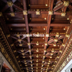 Wooden Ceiling Design Hall Design False Ceiling No-8329