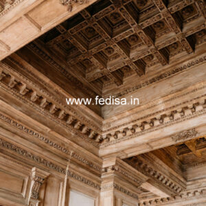 Wooden Ceiling Design Wall Ceiling Corner Design No-8398