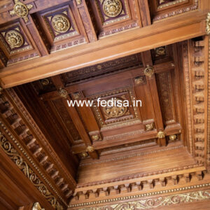 Wooden Ceiling Design Ceiling Design Simple Bedroom No-8408