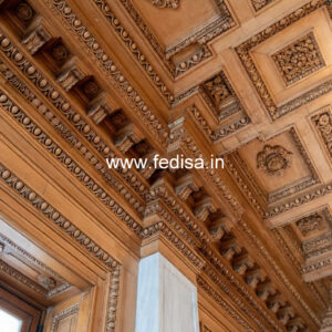 Wooden Ceiling Design Heart Shape False Ceiling No-8410
