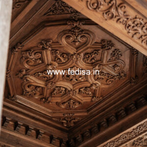 Wooden Ceiling Design Room Roof Pop Design No-8452