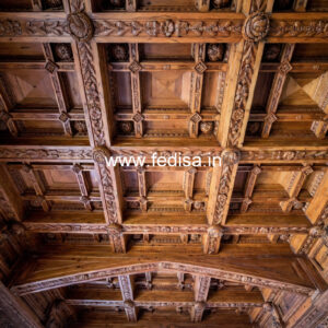 Wooden Ceiling Design Pop Design In Bathroom No-8455