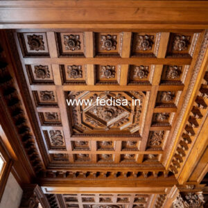 Wooden Ceiling Design Cement Sheet Ceiling Design No-8473