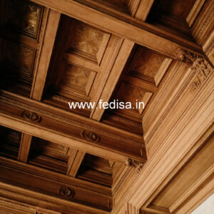 Wooden Ceiling Design Pop Design For Light No-8488