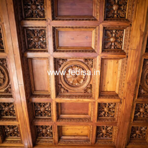 Wooden Ceiling Design Hall Pop Design New No-8495