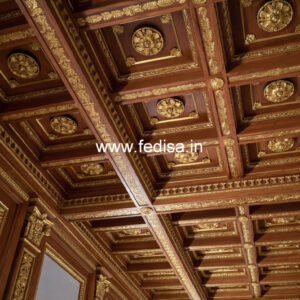Wooden Ceiling Design Plaster Of Paris Ceiling Cost No-8559
