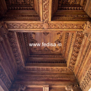 Wooden Ceiling Design Four Ceiling Design Bedroom No-8586