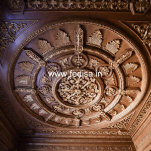 Wooden Ceiling Design Exterior Balcony Ceiling Design No-8617