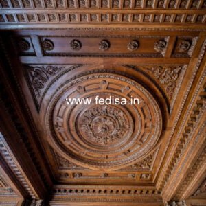 Wooden Ceiling Design Makan Ki Pop No-8639