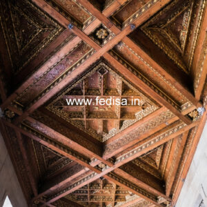 Wooden Ceiling Design Ceiling Design Round Shape No-8660