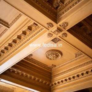 Wooden Ceiling Design Plain False Ceiling Design For Hall No-8673