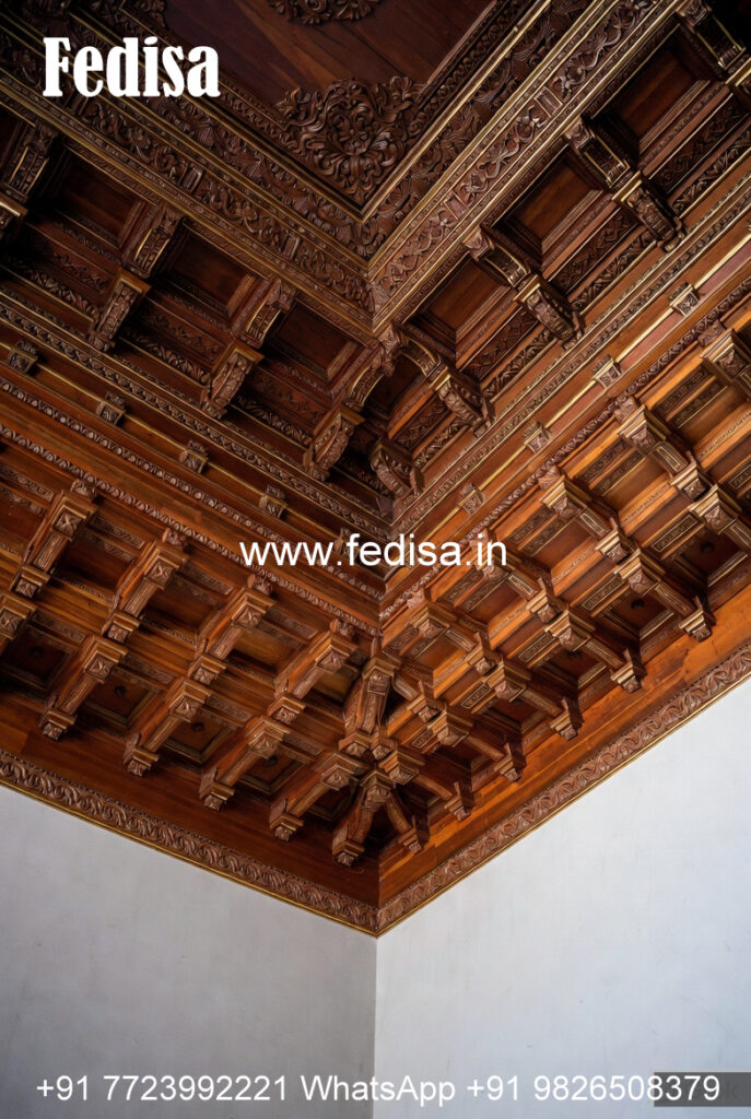 Wooden Ceiling Design Latest Gypsum Ceiling Design 2026 No-8675 - Fedisa