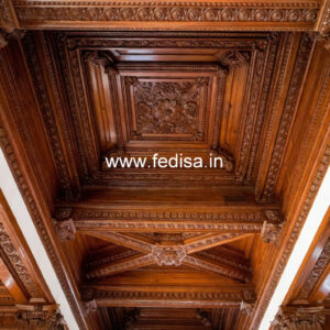 Wooden Ceiling Design Small Balcony False Ceiling Design No-8677