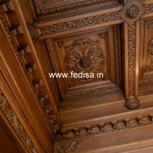 Wooden Ceiling Design Pvc Hall Ceiling Design No-8734