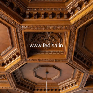 Wooden Ceiling Design False Ceiling Profile Light Design No-8748