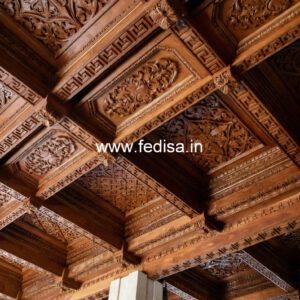 Wooden Ceiling Design Pop Minus Plus Latest Design No-8757