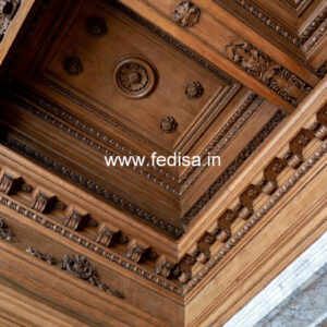 Wooden Ceiling Design Simple Plain False Ceiling Design No-8766