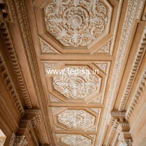 Wooden Ceiling Design Plaster Pop Design No-8797