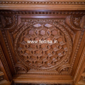 Wooden Ceiling Design False Ceiling For Office Cabin No-8801