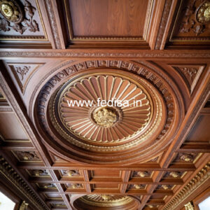 Wooden Ceiling Design Pop For Room Design No-8803