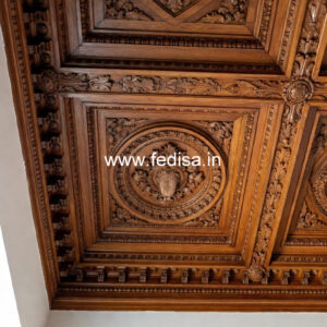 Wooden Ceiling Design Pop Ke Color Design No-8804