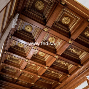 Wooden Ceiling Design False Ceiling Design For Small Hall No-8815