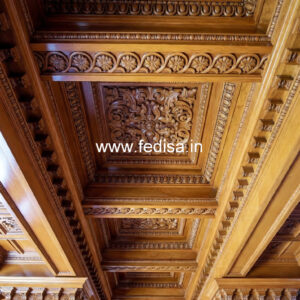 Wooden Ceiling Design Temple False Ceiling Design No-8847