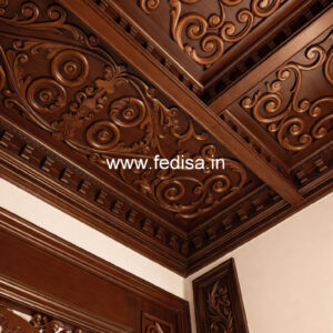 Wooden Ceiling Design Pop Ka Minus Plus Ka Design No-8872