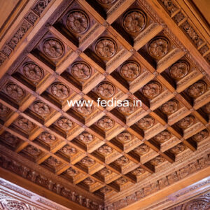 Wooden Ceiling Design Ceiling Fan Design Pop No-8880