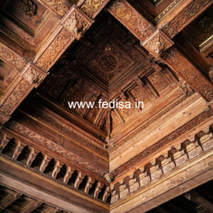 Wooden Ceiling Design Hotel Pop Design No-8888
