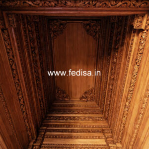 Wooden Ceiling Design Pvc Ceiling Design Bedroom No-8902