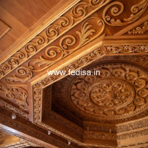 Wooden Ceiling Design Ceiling Circle Design No-8905