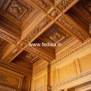 Wooden Ceiling Design Gypsum Ceiling Decoration No-8907