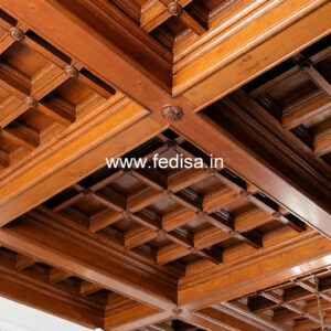 Wooden Ceiling Design S Type Pop Design No-8941