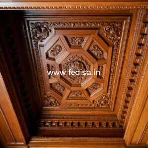 Wooden Ceiling Design False Ceiling Jali Design Ideas 2026 No-8966