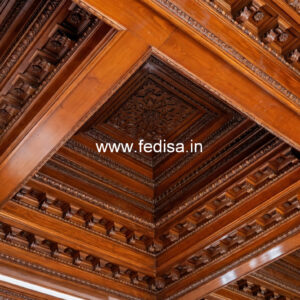 Wooden Ceiling Design High Ceiling Wall Design No-8969