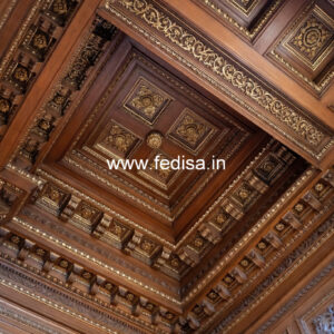 Wooden Ceiling Design Ceiling Design Car Porch No-8975