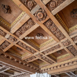 Wooden Ceiling Design False Ceiling Design For Big Hall No-8992