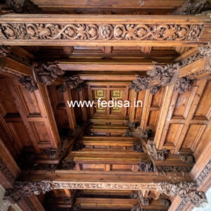 Wooden Ceiling Design False Ceiling Heart Design No-9001