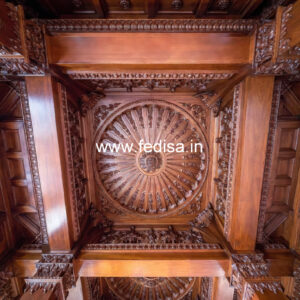 Wooden Ceiling Design Pop Design Sheet No-9008