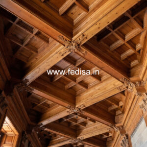 Wooden Ceiling Design Entrance Lobby Ceiling Design No-9017