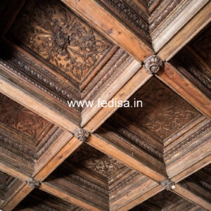 Wooden Ceiling Design Mdf Jali False Ceiling Design No-9024