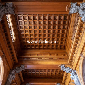 Wooden Ceiling Design Pop Design Star No-9057