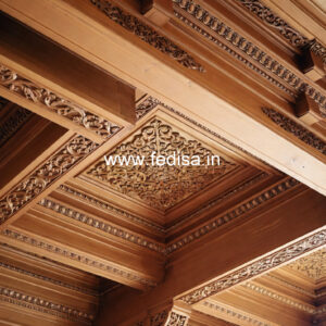 Wooden Ceiling Design False Ceiling Simple Design For Hall No-9072