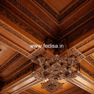 Wooden Ceiling Design Box Pop Design No-9085