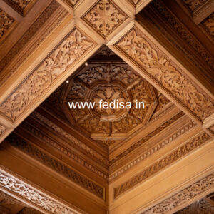 Wooden Ceiling Design Pinterest False Ceiling For Hall With 2 Fans No-9099