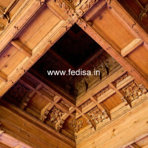 Wooden Ceiling Design Car Porch Plaster Ceiling Design No-9119