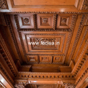 Wooden Ceiling Design Pop Ceiling Model No-9153
